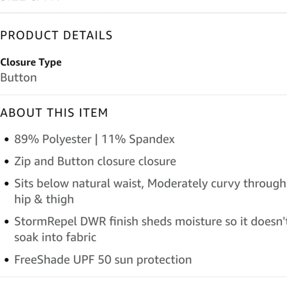 Eddie Bauer 2.0 Adventurer Skort Navy - Size 14 - Picture 8 of 10